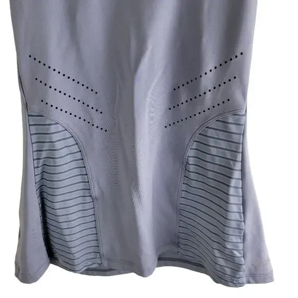 Gymshark Womens Pro Perform Vest size S Steel Blue Activewear Racer Back Stretch - Picture 5 of 7